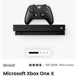 Xbox One X 