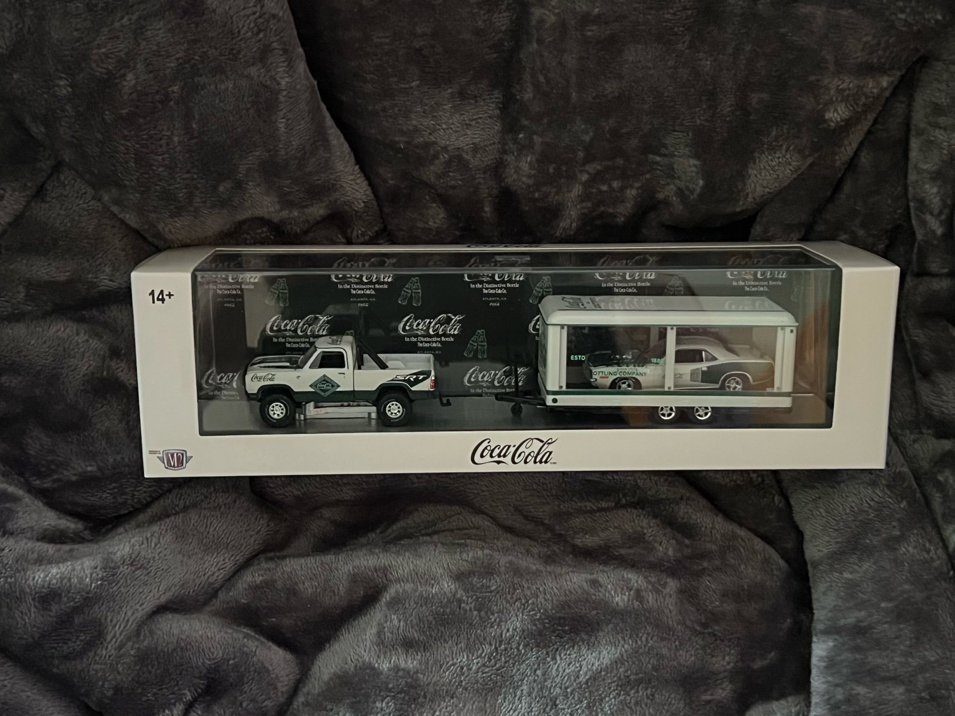 M2 Machines Coca-Cola Auto-Haulers β 1974 Dodge W200 Power Wagon & 1971 Plymouth HEMI Cuda