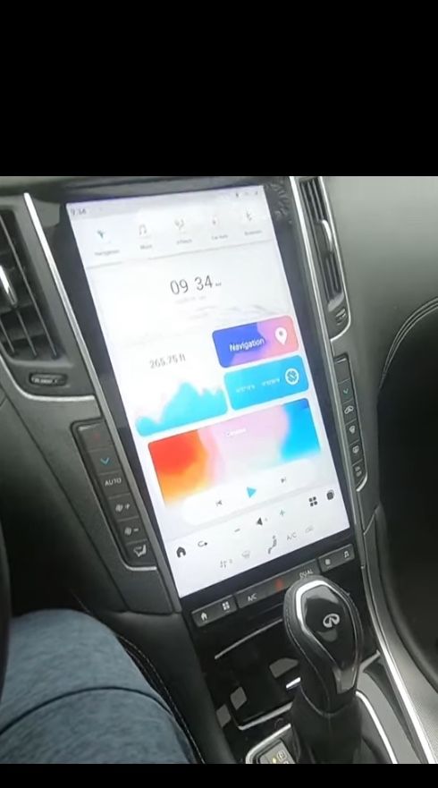 Infiniti Q50 Aucar MK6 Tesla Screen For 2014-2019 Q50