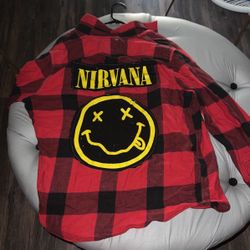 sojara plaid nirvana shirt