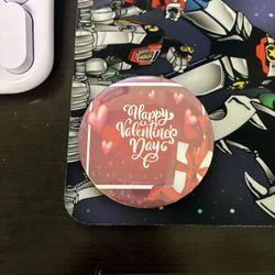 Valentine 3” Button