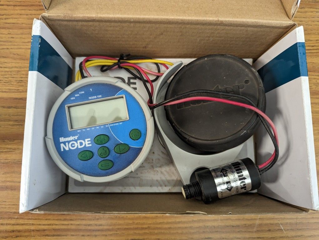 Hunter Node 100 Sprinkler Controller Used