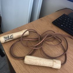 Everlast Jump Rope - Wooden Handles - $5