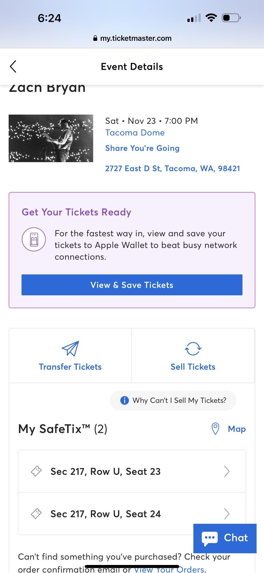 Tacoma Dome Zach Bryan Tickets