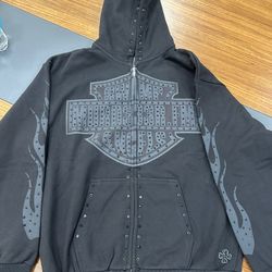 Luxury Streetwear Hoodie – Studded, Graphic, Rare Design”
