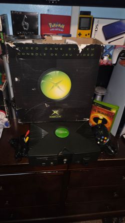 Original Xbox with Box