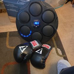 Boxing Machine,Music Boxing Machine for Adults,Boxing Training Equipment,Boxing Game Wall,Wall Punching Pad,Music Boxing Machine for Teenager,Boxing M