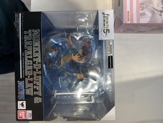 One Piece Luffy Law Figure 