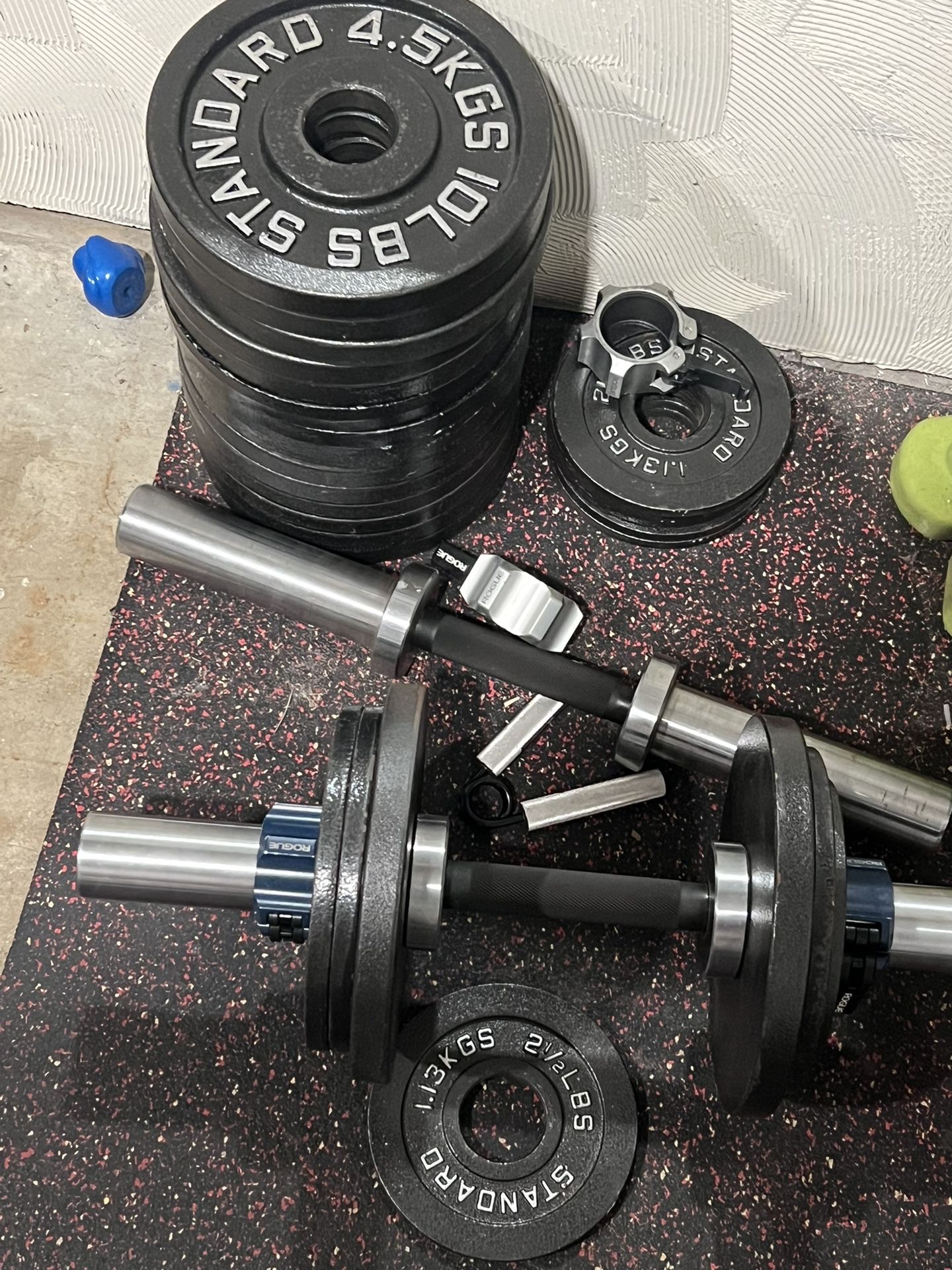 loadable dumbbell