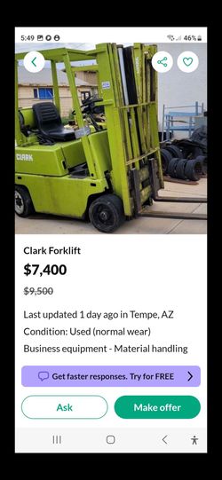 Forklift Great Condition
