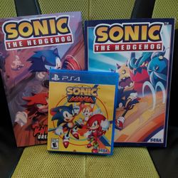 Sonic Mania For PS4 And Two Sonic Books