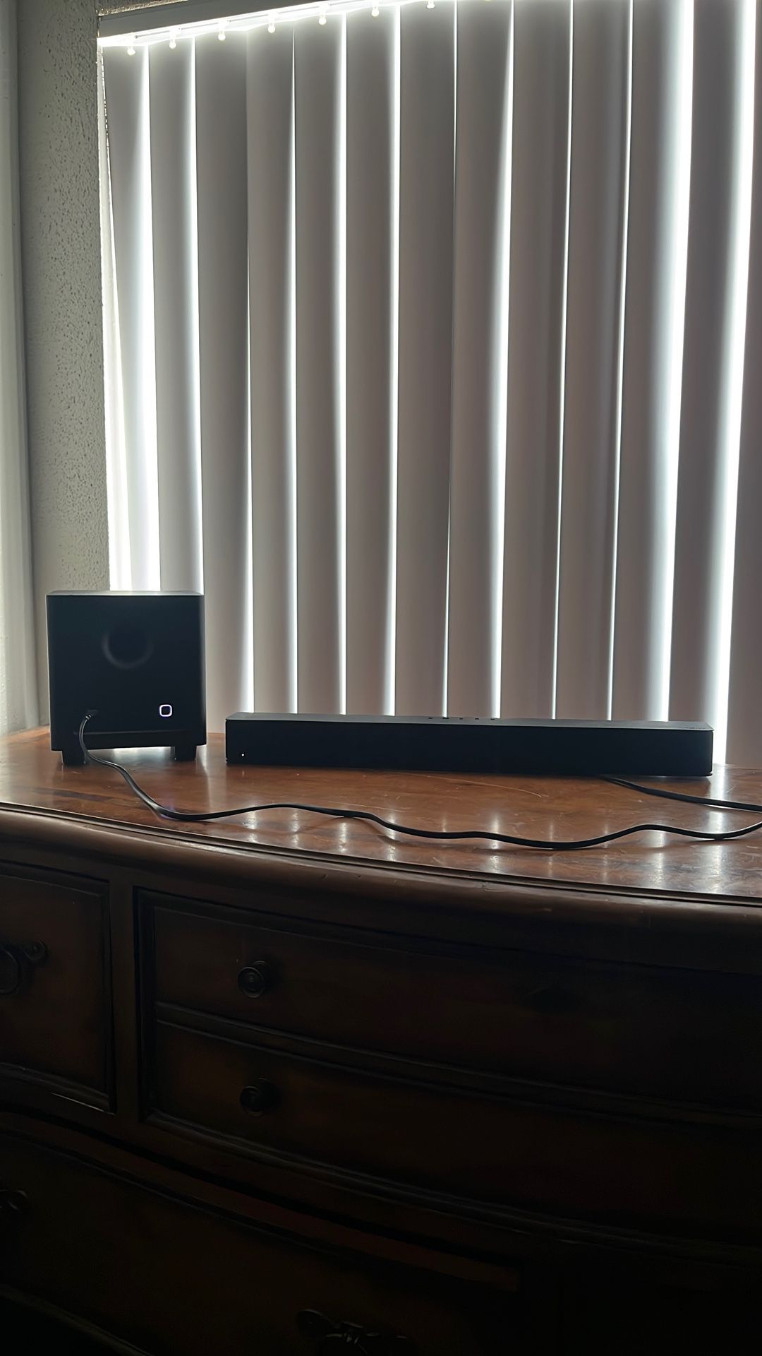 Vizio Sound Bar And Subwoofer