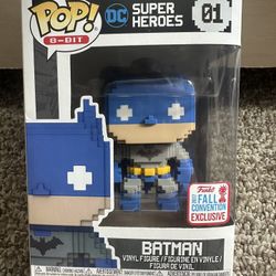 BATMAN 01 DC Comics Super Heroes Funko Pop figure 2017 Fall Convention exclusive