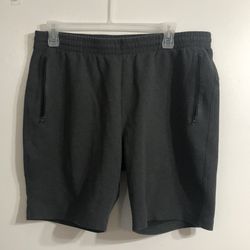 Old Navy men’s short two side zip up pockets pull on dark gray. XL