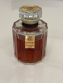Vintage 1940's Perfume Crystal *SNOB* Le Galion Paris France
