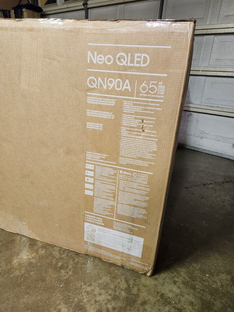 Tv Samsung 65", QN90B, NeoQled, 4k, Google, Excellent
