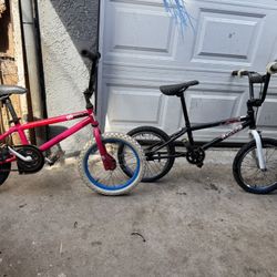 Two -90’s Dinky Gt Mach one jr’s bmx bikes 