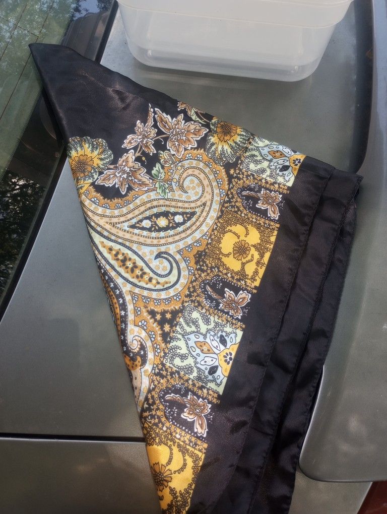 Head Scarf And Mini Bookbag