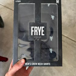 Frye Men's Crew Neck T-Shirts 4-Pack Medium