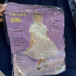 Halloween Costume Fifties Girl