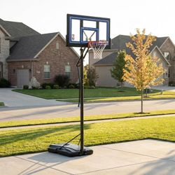 NIB Lifetime NBA Portable Basketball Hoop, 50 Inch Shatterproof Fusion Backboard