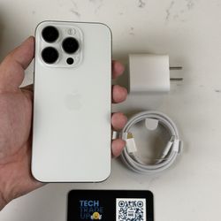 iPhone 15 Pro 256Gb White 🤍 Unlocked New Never Activated