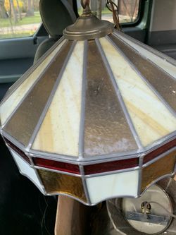 Vintage tiffany lamp
