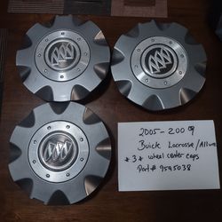 05-09 Buick allure/ Lacrosse wheel center caps ❗ only 3 available ❗