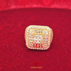 Elegant Diamond Ring on Velvet