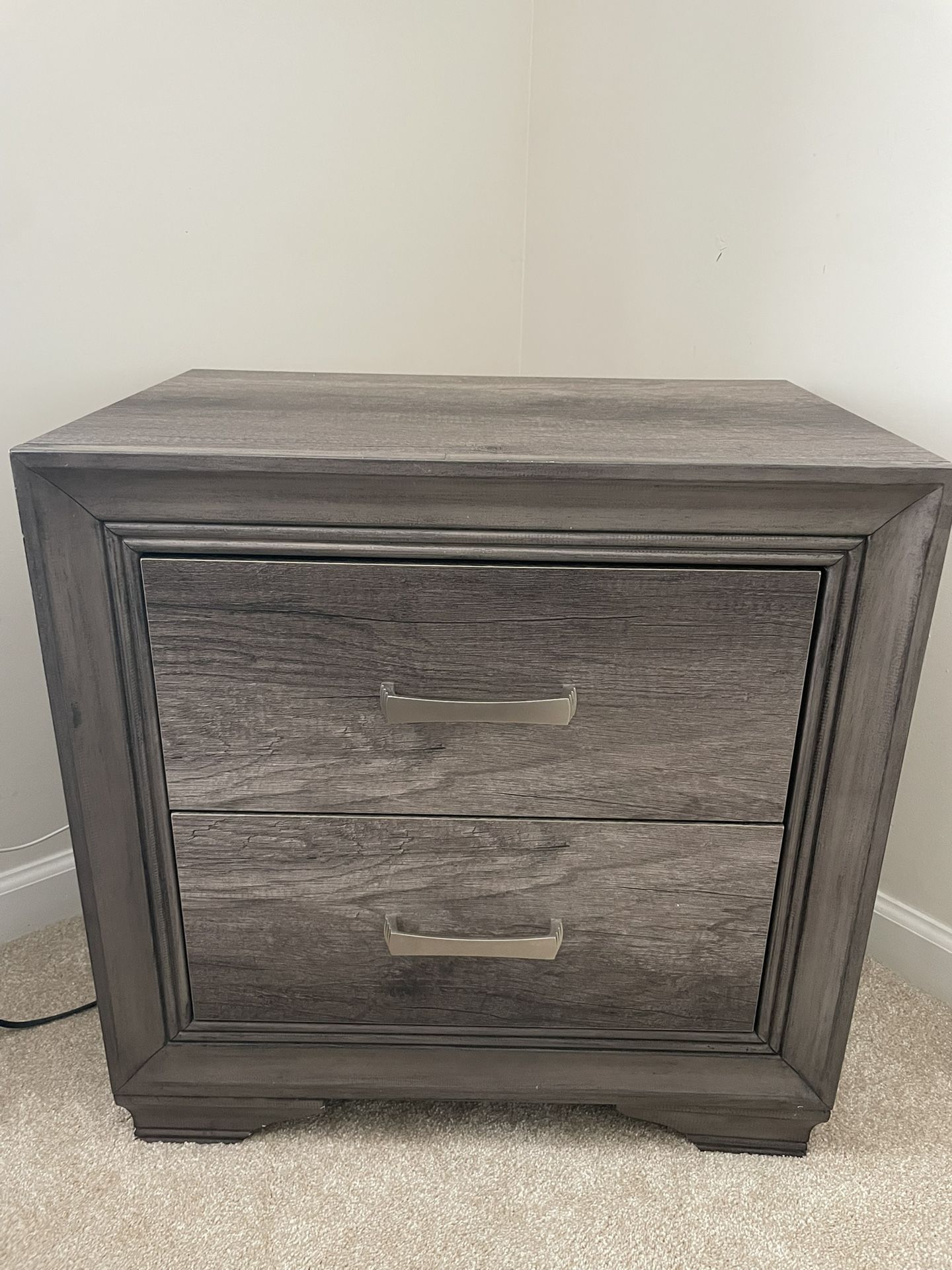 Nightstand / Night Side Table 2 Drawers