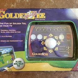 Vintage Golden Tee Golf Plug n Play Video Game System