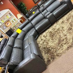 Costumize Power Reclining Sectional Couch Set ⭐$39 Down Payment with Financing ⭐ 90 Days same as cash