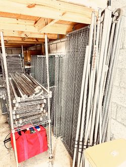 Metro Rack Shelves  & Connector Supports - $10 See Pics For Sizes