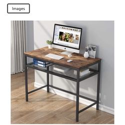 (NEW) Computer Desk Writing Study Desk PC Notebook Laptop Study Table Office Desk Workstation - Simple Style