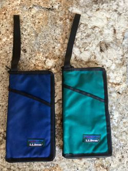 LL BEAN Passport Holder