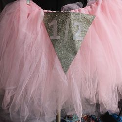 Little Girls Tutu Skirt, Birthday Skirt 