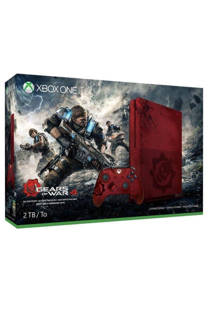Xbox one s gears of war editions,not games included