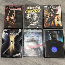 DVD Movie Lot – Marvel, X-Men, Iron Man, Captain America 