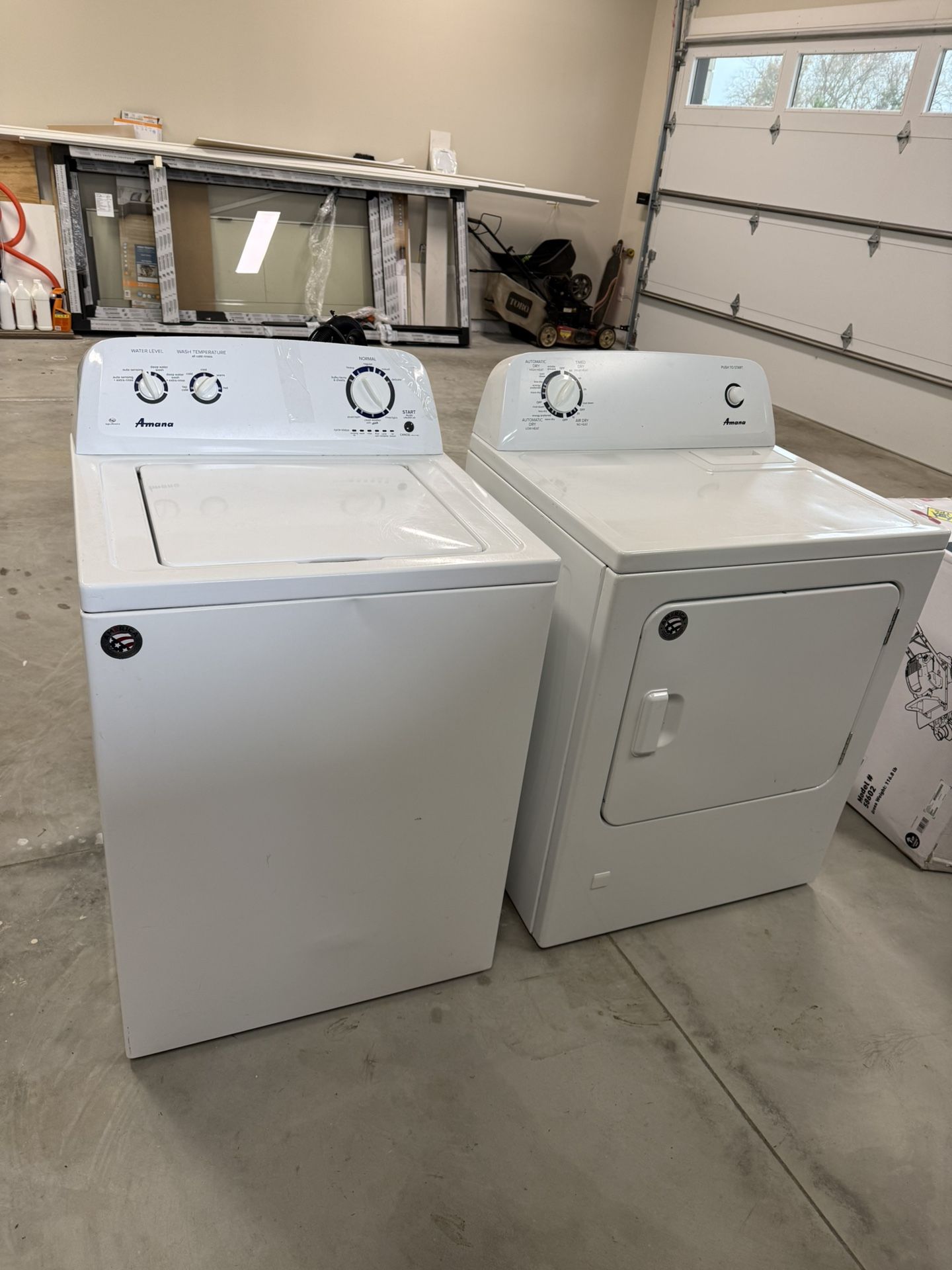 Amana Washer And Dryer