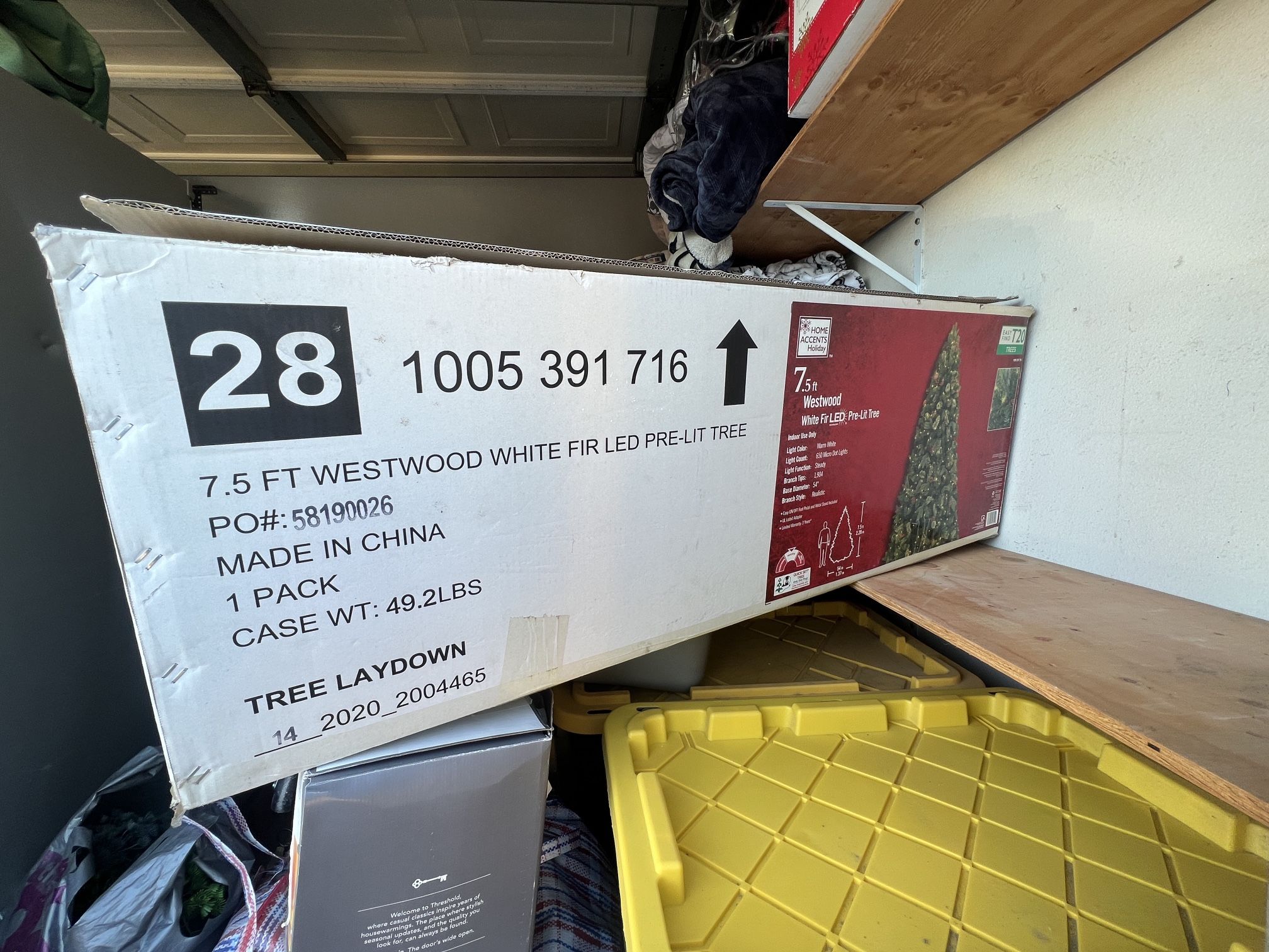 Pre-Lit Christmas Tree