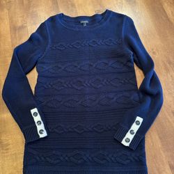 Woman’s Talbots 100% cotton sweater shipping available