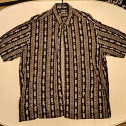 Puritan Hawaiian Shirt in Rayon, XL
