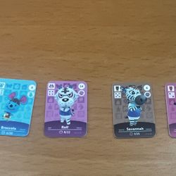 Nintendo Amiibo Cards