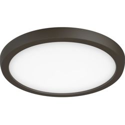 SATCO|NUVO Blink Pro LED Surface Mount - 13W - 9IN Round - CCT Selectable - Bronze - 120V