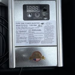 RV 1000 Watt Power Inverter And Converter