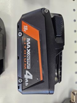 18v Rigid 4ah Lithium Battery