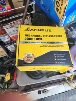 Annfuz Mechanical Keyless Entry Door Lock