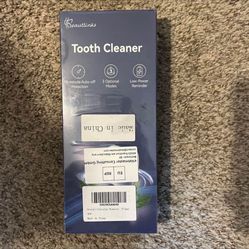 Electric tooth Cleaner - New 