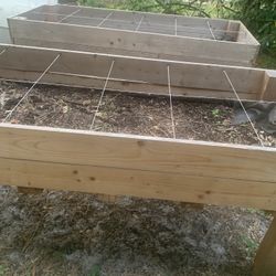 Wooden Plant Beds