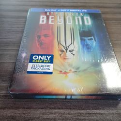 Star Trek Beyond (Blu-ray/DVD SteelBook Only Best Buy) OOP Blu Ray New Steelbook